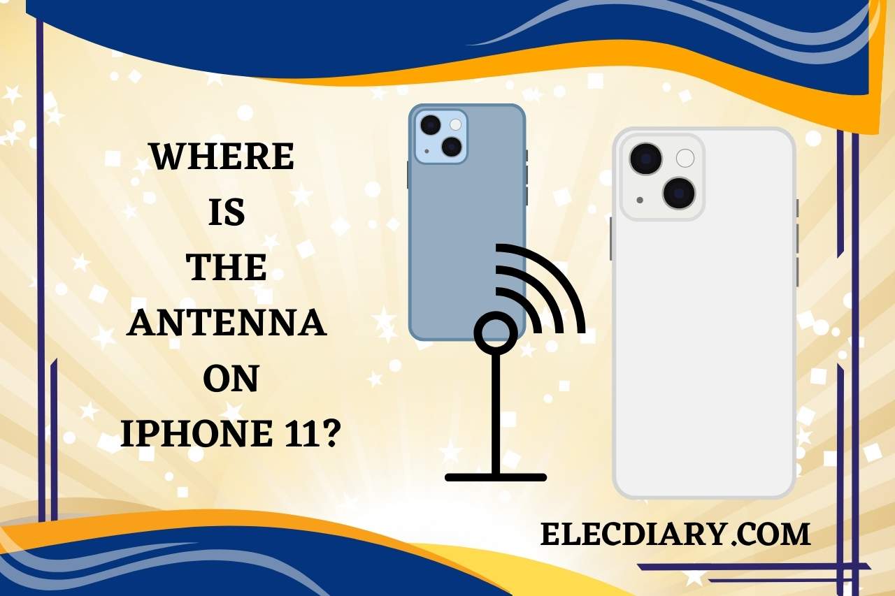 where is the antenna on iphone 11