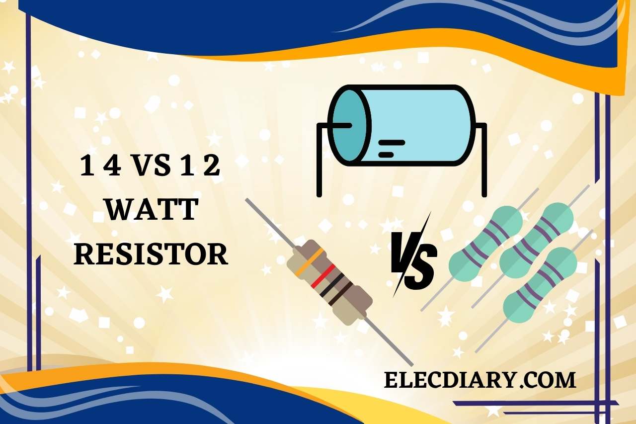 1 4 vs 1 2 watt resistor