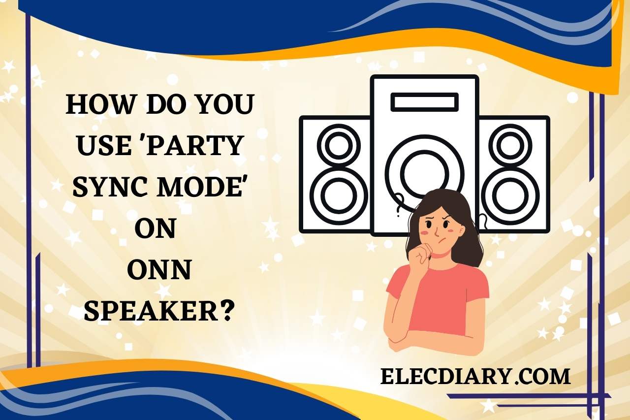 How Do you Use 'Party Sync Mode' on Onn Speaker